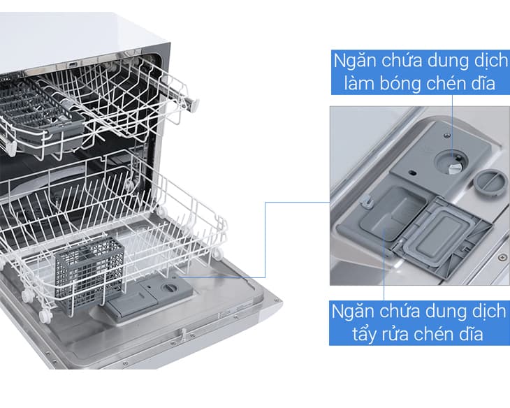 Máy rửa chén mini Electrolux ESF6010BW