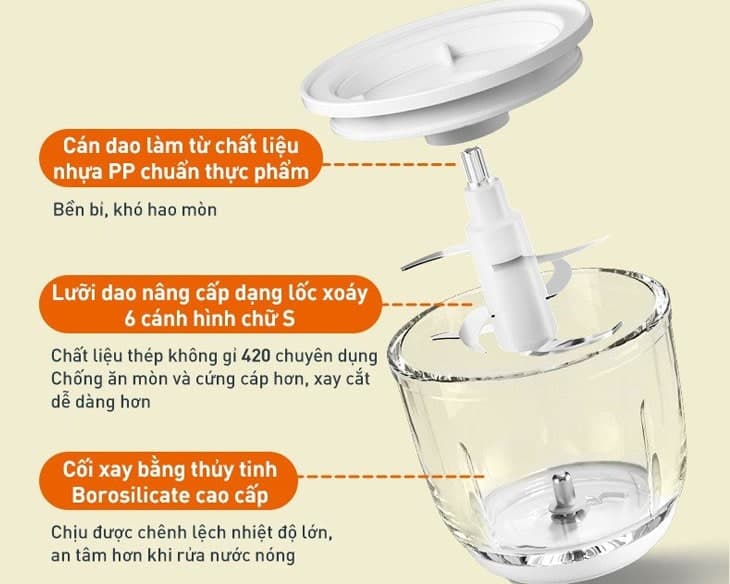 Máy xay thức ăn dặm cho bé Joyoung JBFC-166