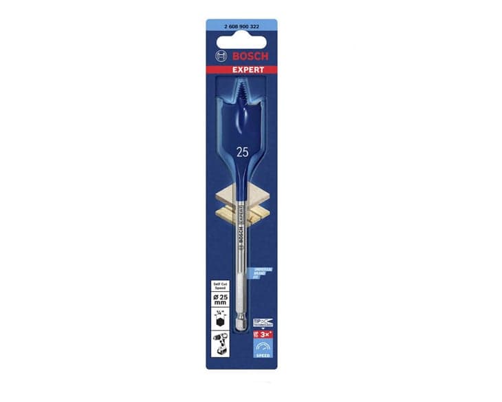 Mũi khoét gỗ đuôi cá Bosch SELFCUT 25X152MM