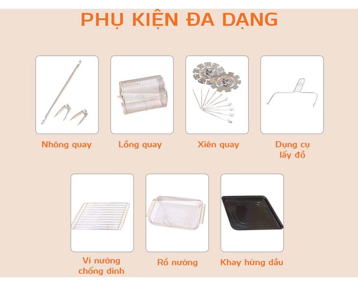 Nồi chiên không dầu 14.5 lít UNIE UNSKYBLUE