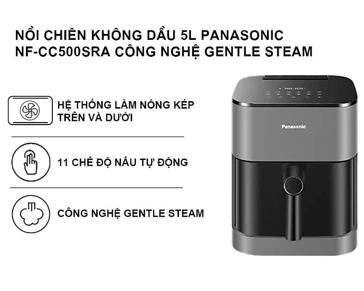 Nồi chiên không dầu Panasonic NF-CC500SRA