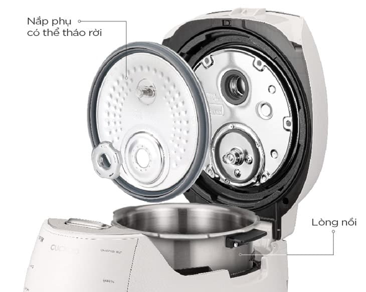 Nồi cơm áp suất cao tần Cuckoo CRP-CHAS109FW