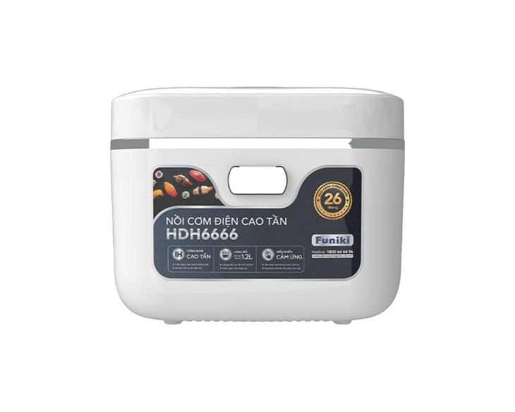 Nồi cơm điện cao tần Funiki 1.2 lít HDH6666