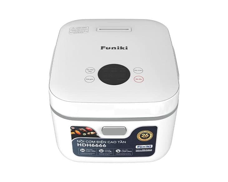 Nồi cơm điện cao tần Funiki 1.2 lít HDH6666
