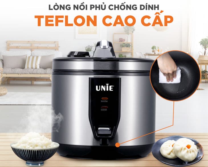 Nồi cơm điện nắp gài 1.8 lít UNIE 625