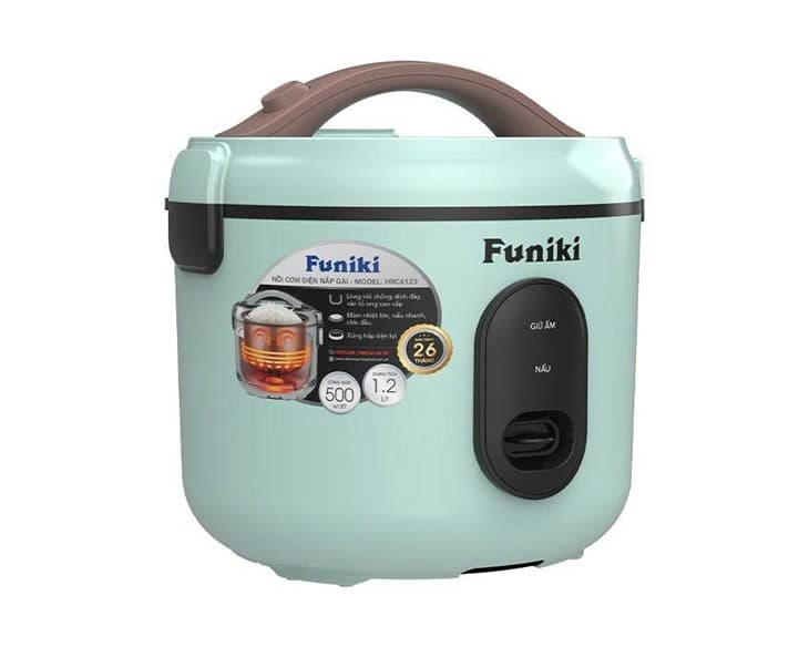 Nồi cơm điện nắp gài Funiki 1.2 lít HRC6123