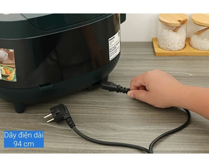 Nồi cơm điện tử Philips 1.8 lít HD4518/62