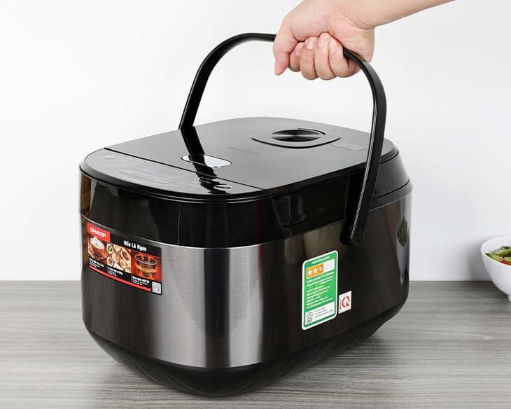 Nồi cơm điện tử Sharp 1.8 lít KS-COM194EV-BK