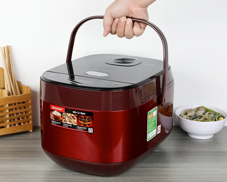 Nồi cơm điện tử Sharp 1.8 lít KS-COM194EV-RD