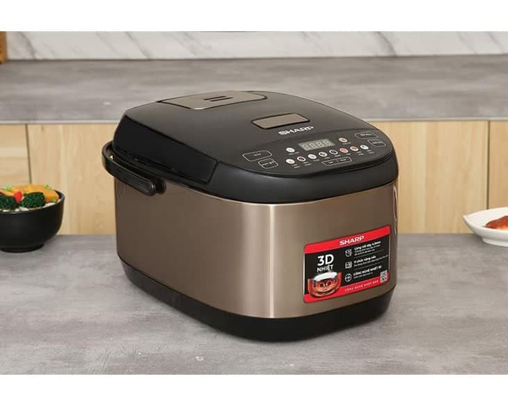 Nồi cơm điện tử Sharp 1.8 lít KS-TH18E2O-RS