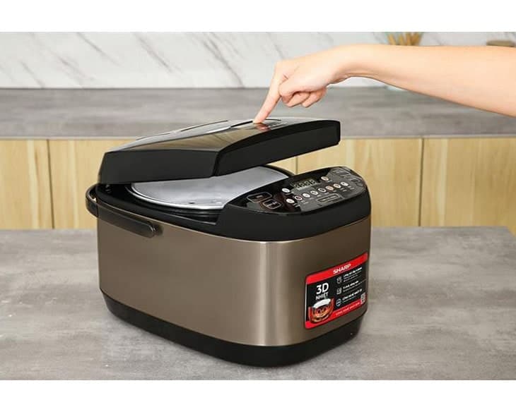 Nồi cơm điện tử Sharp 1.8 lít KS-TH18E2O-RS