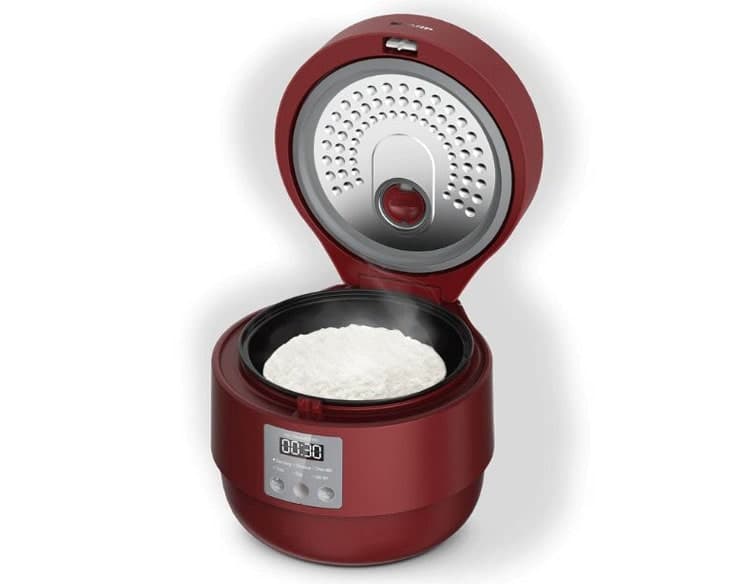 Nồi cơm điện tử Sharp 1 lít KS-COM100DV-RD