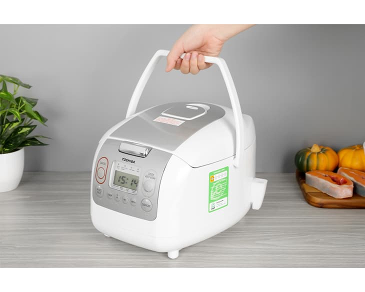 Nồi cơm điện tử Toshiba 1 lít RC-10NMFVN(WT)