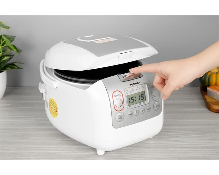 Nồi cơm điện tử Toshiba 1 lít RC-10NMFVN(WT)