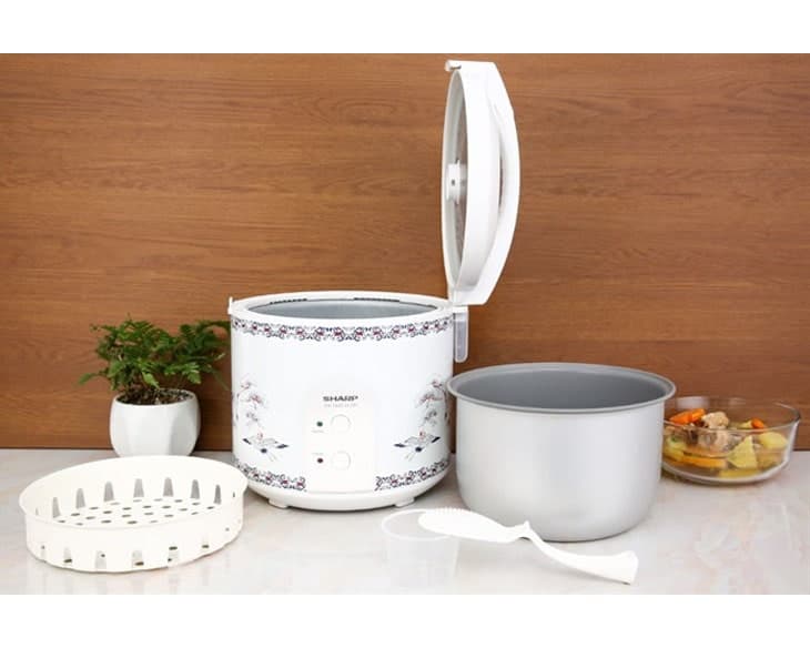 Nồi cơm nắp gài Sharp 1.8 lít KS-183TJV(CR)