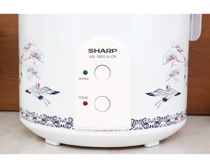 Nồi cơm nắp gài Sharp 1.8 lít KS-183TJV(CR)