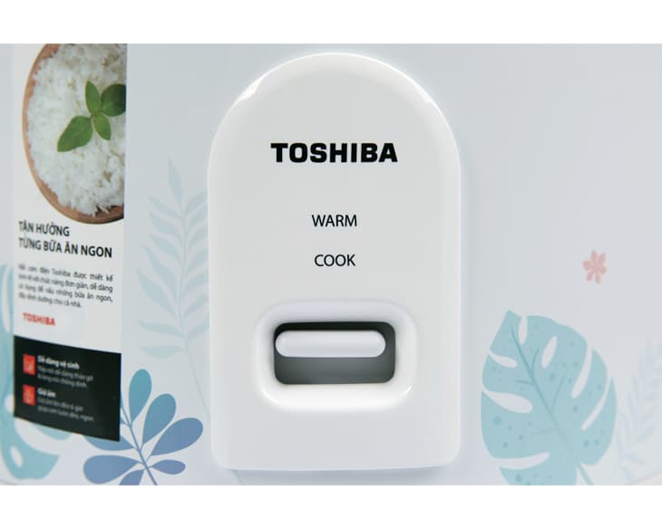 Nồi cơm nắp gài Toshiba 1.8 lít RC-18JH2PV(B)
