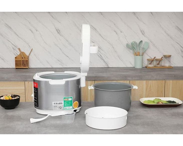 Nồi cơm nắp gài Toshiba 1 lít RC-10JRUVN(W)