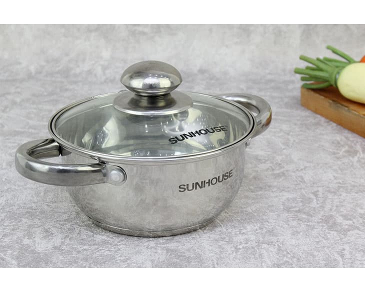 Nồi inox 3 đáy Sunhouse SH22116