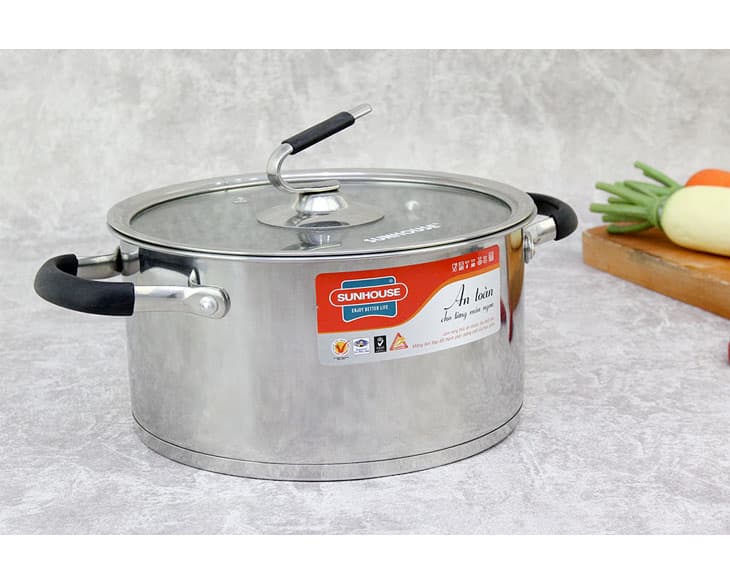 Nồi inox 5 đáy Sunhouse SHG24320