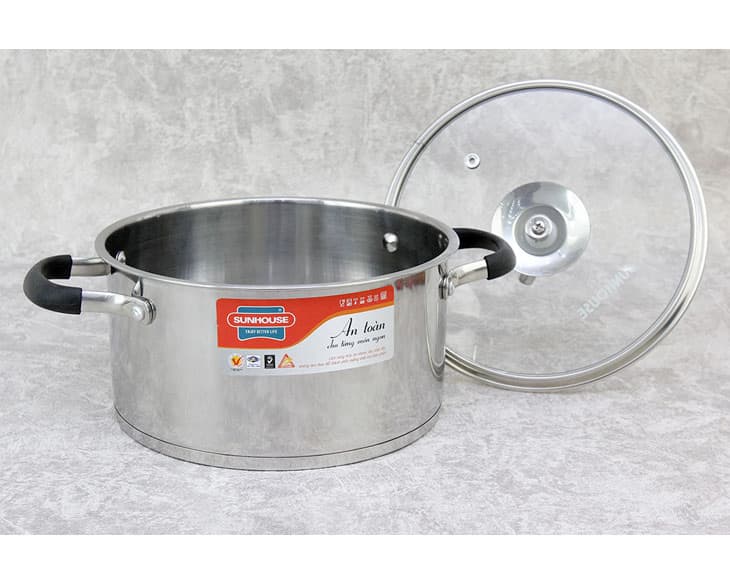 Nồi inox 5 đáy Sunhouse SHG24320