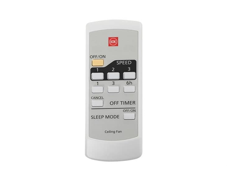Quạt trần KDK 3 cánh M11SU(WH)