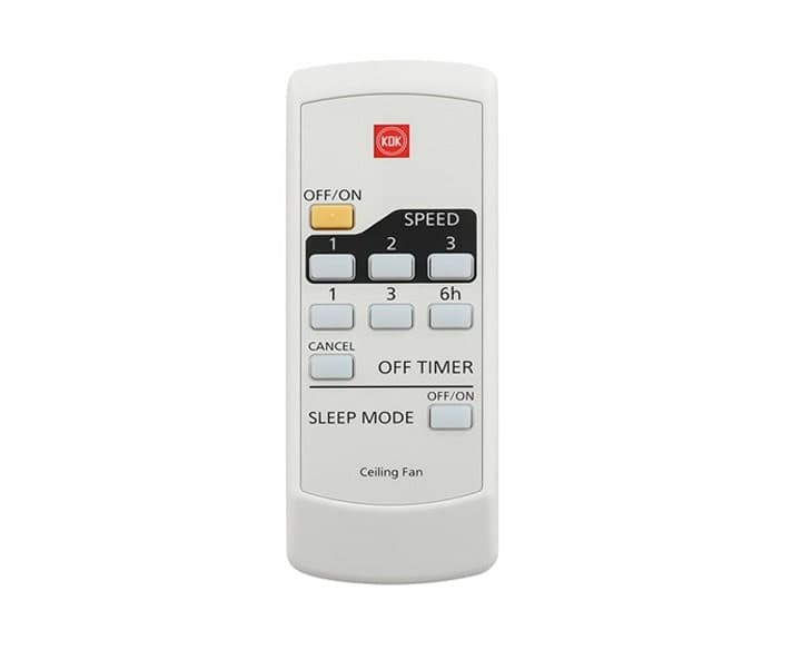Quạt trần KDK 4 cánh M56PR(SIL)