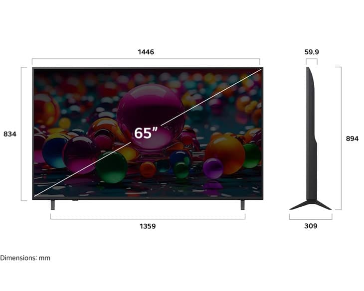 Smart Tivi LG AI 4K 65 Inch 65UA8450PSA