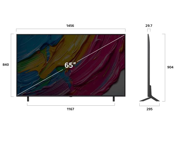 Smart Tivi LG QNED AI 4K 65 Inch 65QNED80ASA