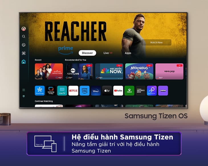 Smart Tivi QLED Samsung 4K 85 Inch QA85Q60DA
