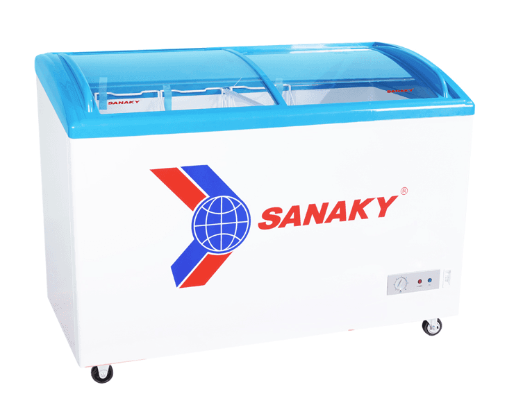 Tủ Đông Kính Cong Sanaky 340 Lít VH-482K