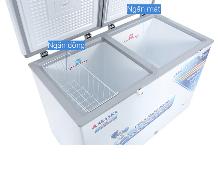 Tủ Đông Mát Alaska 280 Lít BCD-3568C
