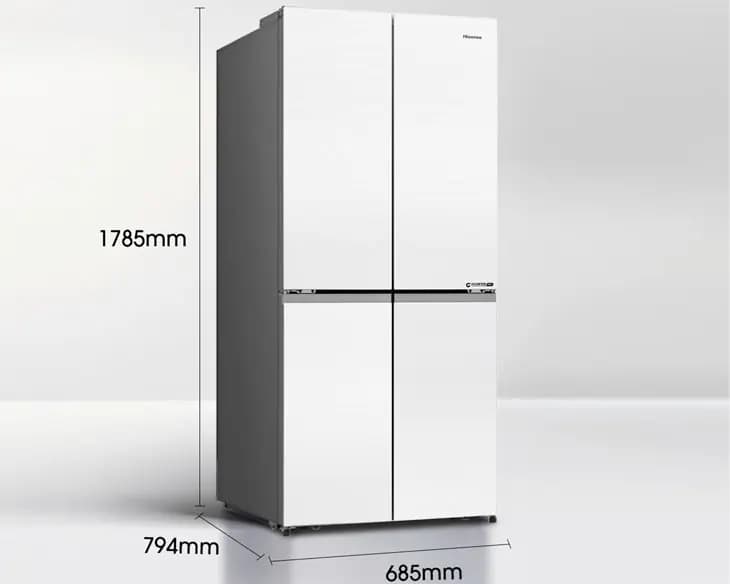 Tủ Lạnh Hisense Inverter 488 Lít RQ470P5GW