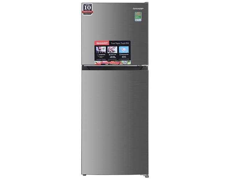 Tủ lạnh Sharp Inverter 197 Lít SJ-X215V-SL